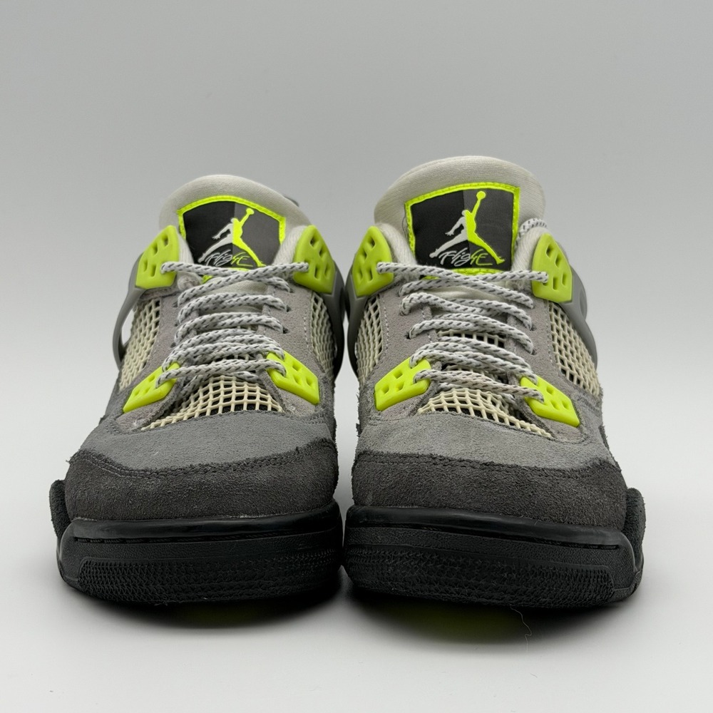 Jordan 4 Retro SE 95 Neon CT5343-007 Size 4Y - Picture 4 of 14